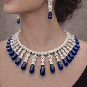 moonlit sapphire necklace