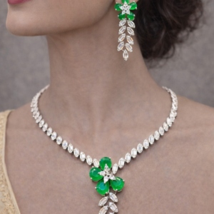 Flora Emerald Necklace