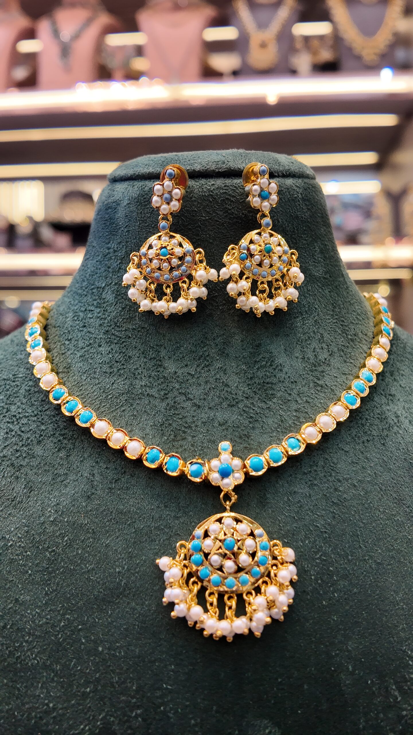 elegant jadau necklace elegant jadau necklace