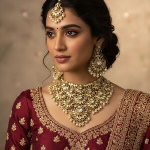 Elysian moissanite pearl choker